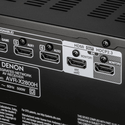 Denon AVR-X2800H AV Receiver