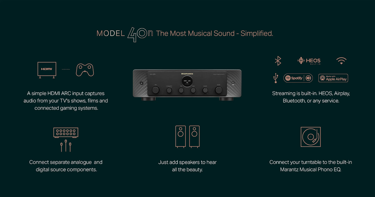Marantz Model 40n Streaming Amplifier