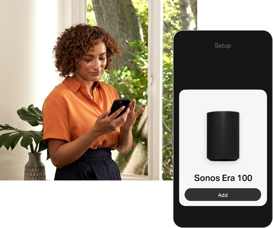 Sonos Era 100 Wireless Speaker With Voice Control