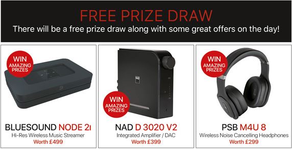 The Master Sessions Prize Draw