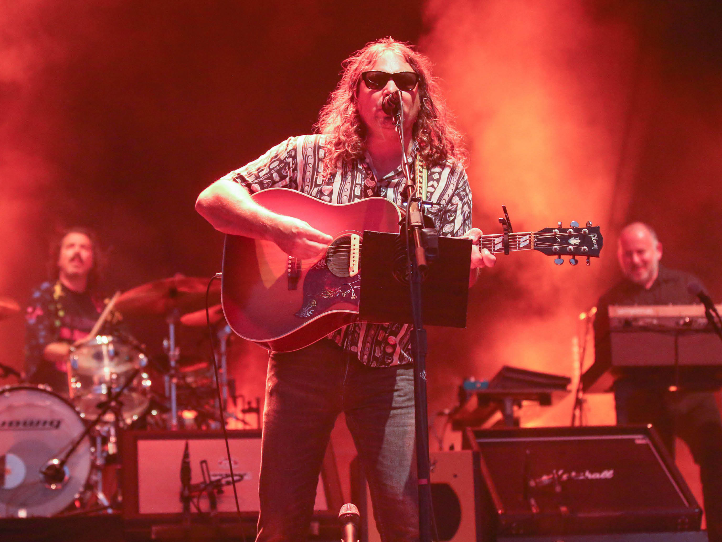 2MA9FYM The War on Drugs' Adam Granduciel performs on day two of the Austin City Limits Music Festival's first weekend at Zilker Park on Saturday, Oct. 8, 2022, in Austin, Texas. (Photo by Jack Plunkett/Invision/AP)